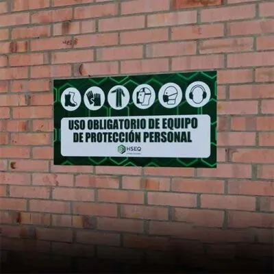 aviso en poliestireno, señalización en poliestirerno, Señales En Poliestireno Fotoluminiscentes, señaletica en poliestireno