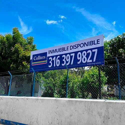 vallas publicitarias colombia, diseño de vallas, impresión de vallas, vallas exteriores publicitarias