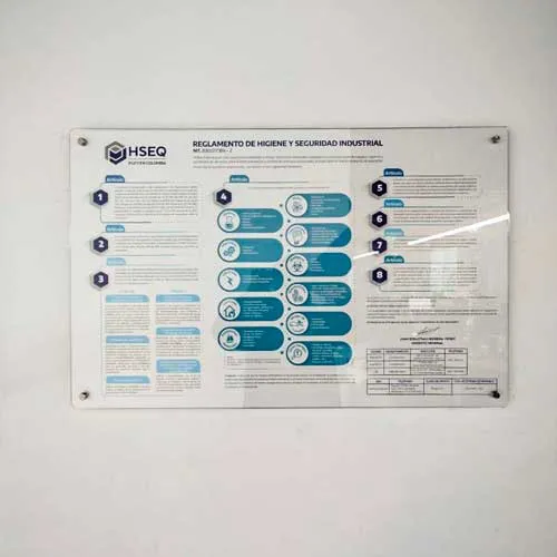 señalización informativa,