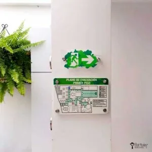 Señalizacion informativa, Señalizacion en acrilico, Señalizacion para empresas, Señalización en colombia, Señalización corporativa, Señaletica corporativa, Mapas de evacuación