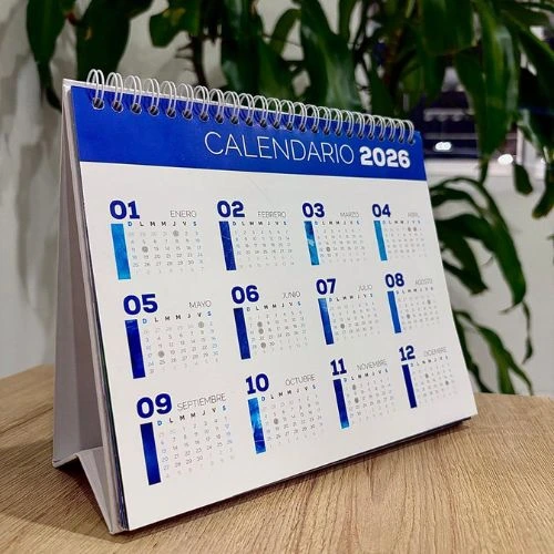 Calendarios impresos 2026