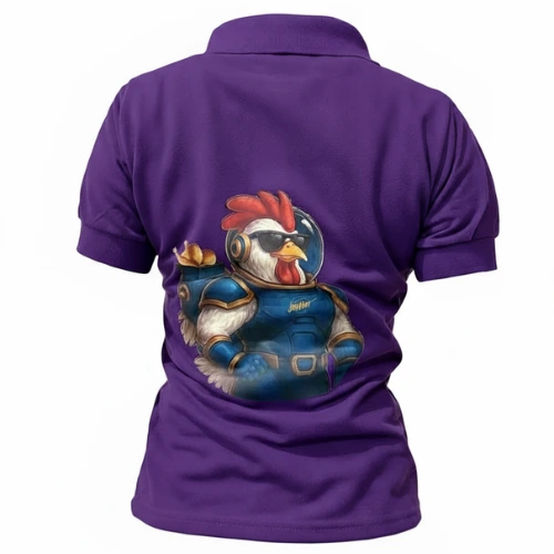 Camisa tipo polo estampada en Bogota